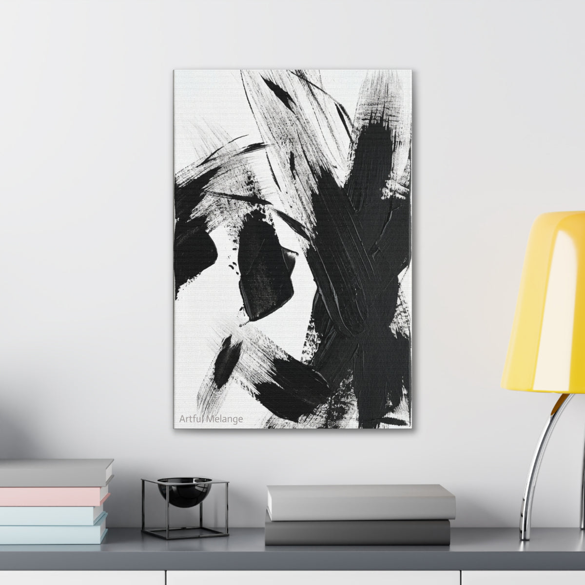 Acrylic Abstract Canvas Print - Richly Textured Artistry