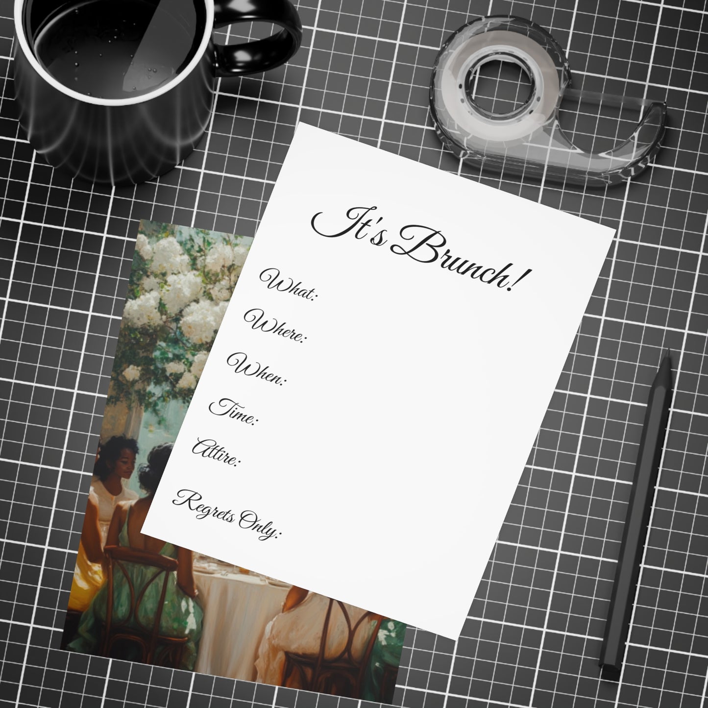 Brunch and Bliss  Invitation Bundles (envelopes included)