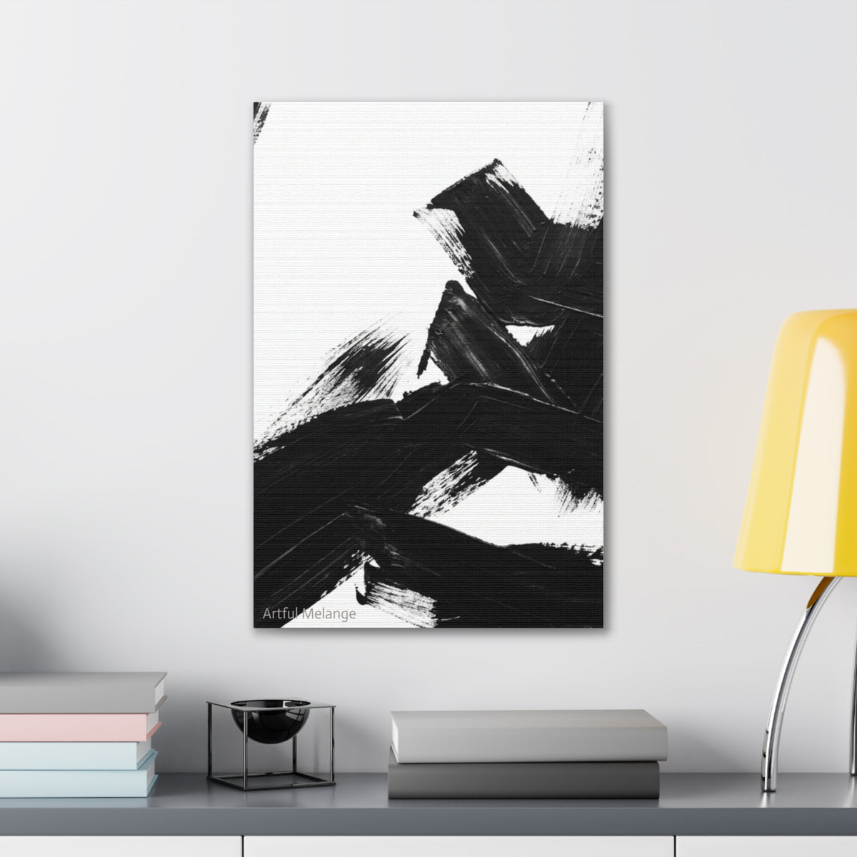 Acrylic Abstract Canvas Print - Richly Textured Artistry