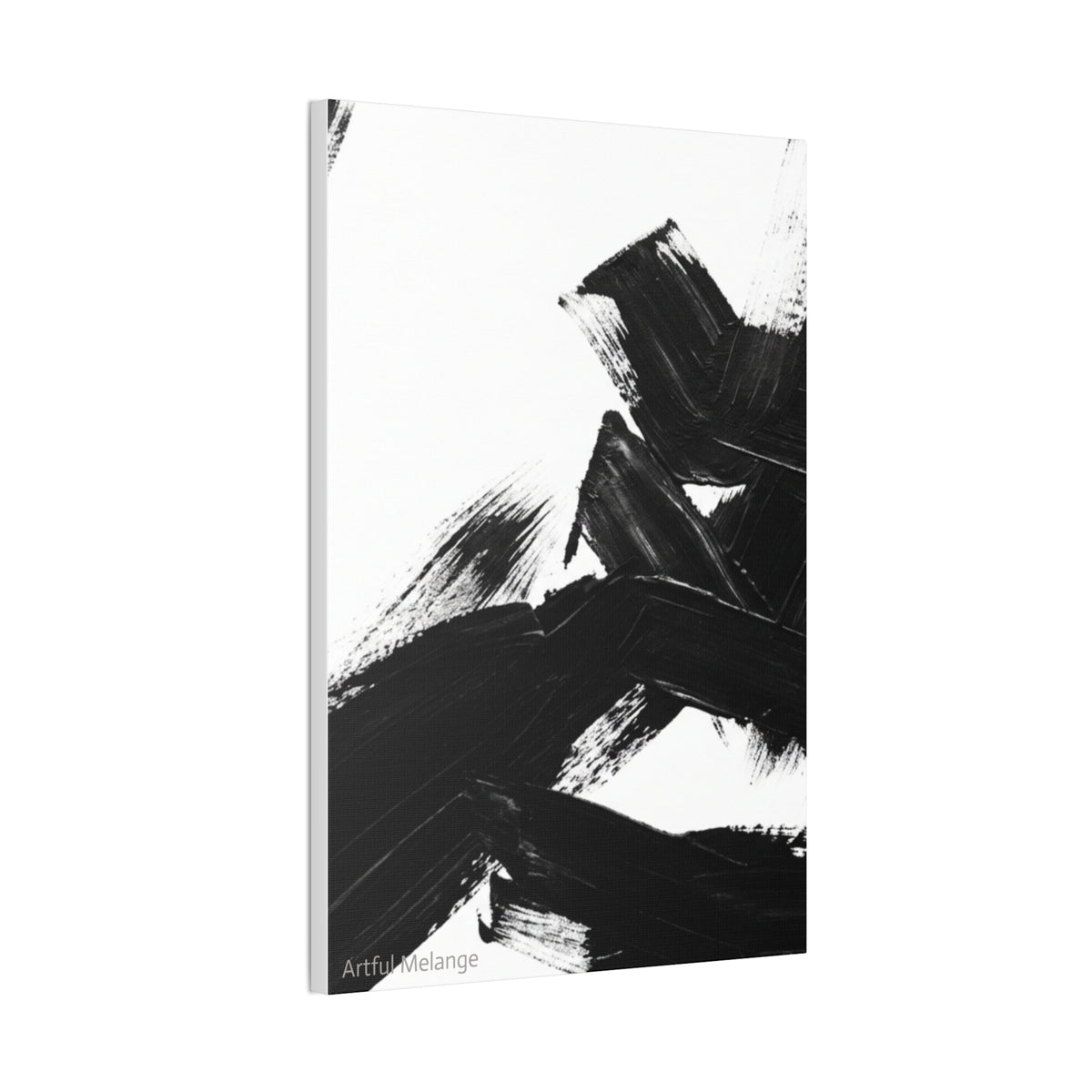 Acrylic Abstract Canvas Print - Richly Textured Artistry