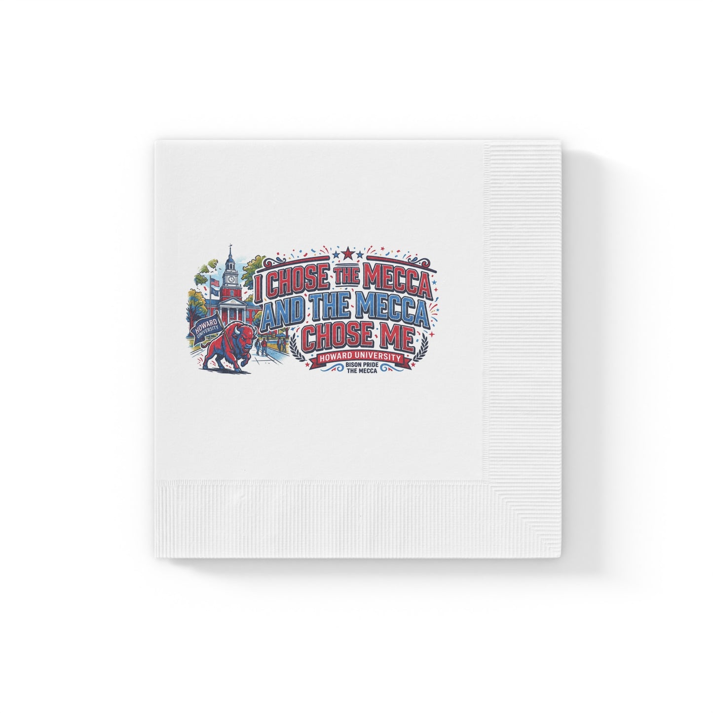 Howard University Bison Pride Napkins 3