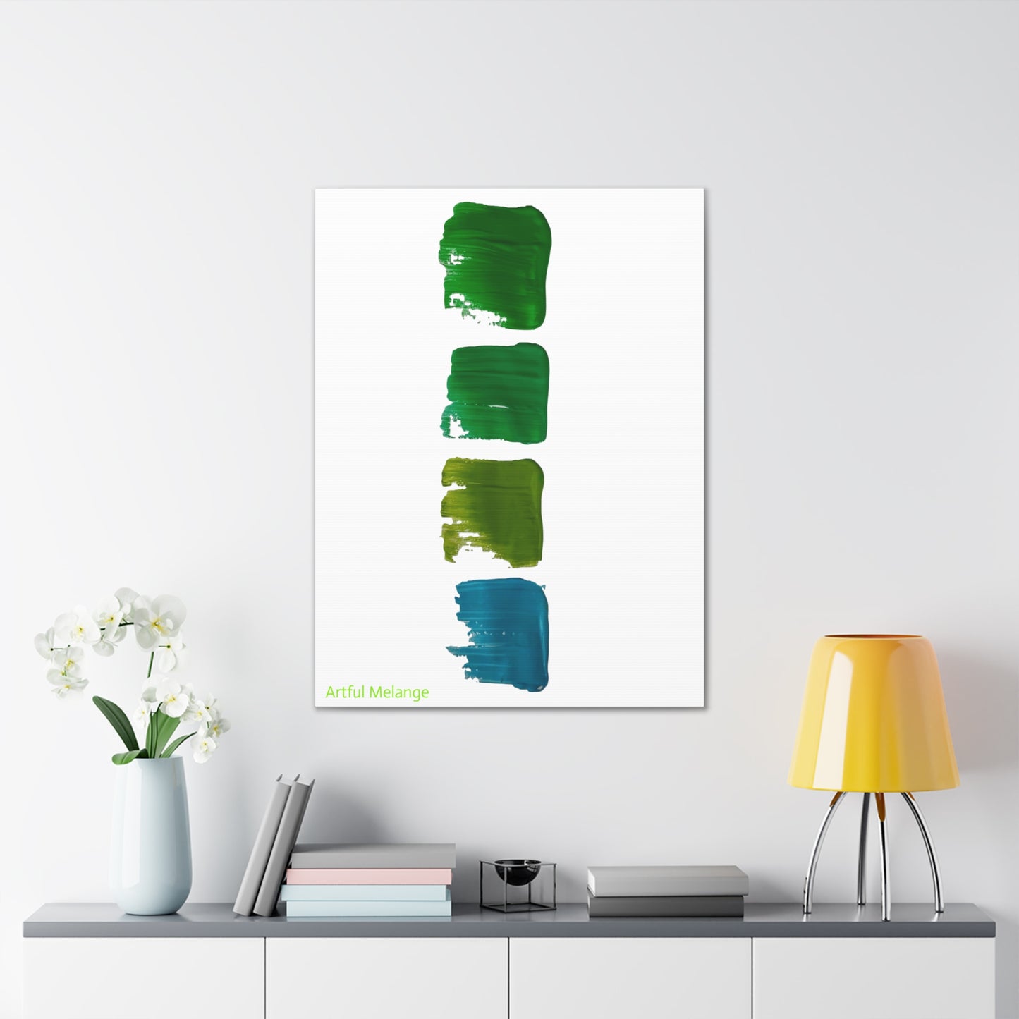 Acrylic Abstract Canvas Print - Richly Textured Artistry