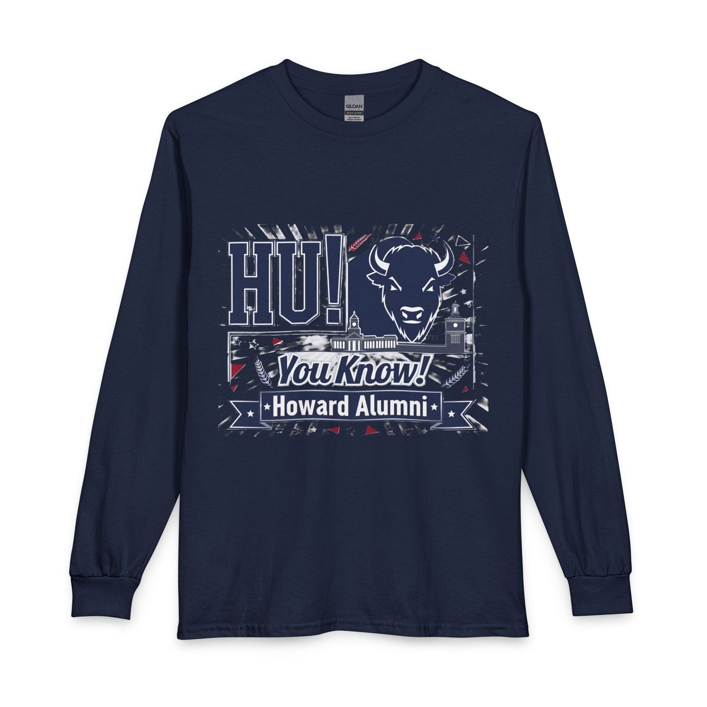 Howard University Heritage Reserve/Unisex Long Sleeve T-Shirt 6