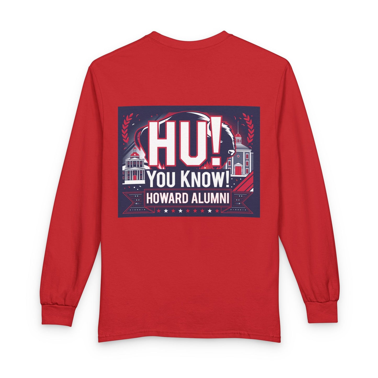 Howard University Heritage Reserve/Unisex Long Sleeve T-Shirt 4