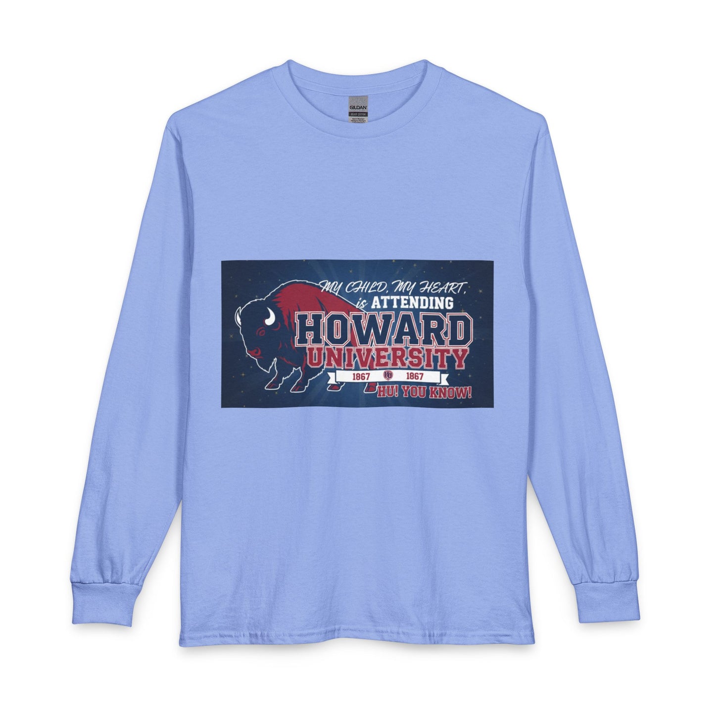 Howard University Pride Family Statement/Unisex Long Sleeve T-Shirt 6