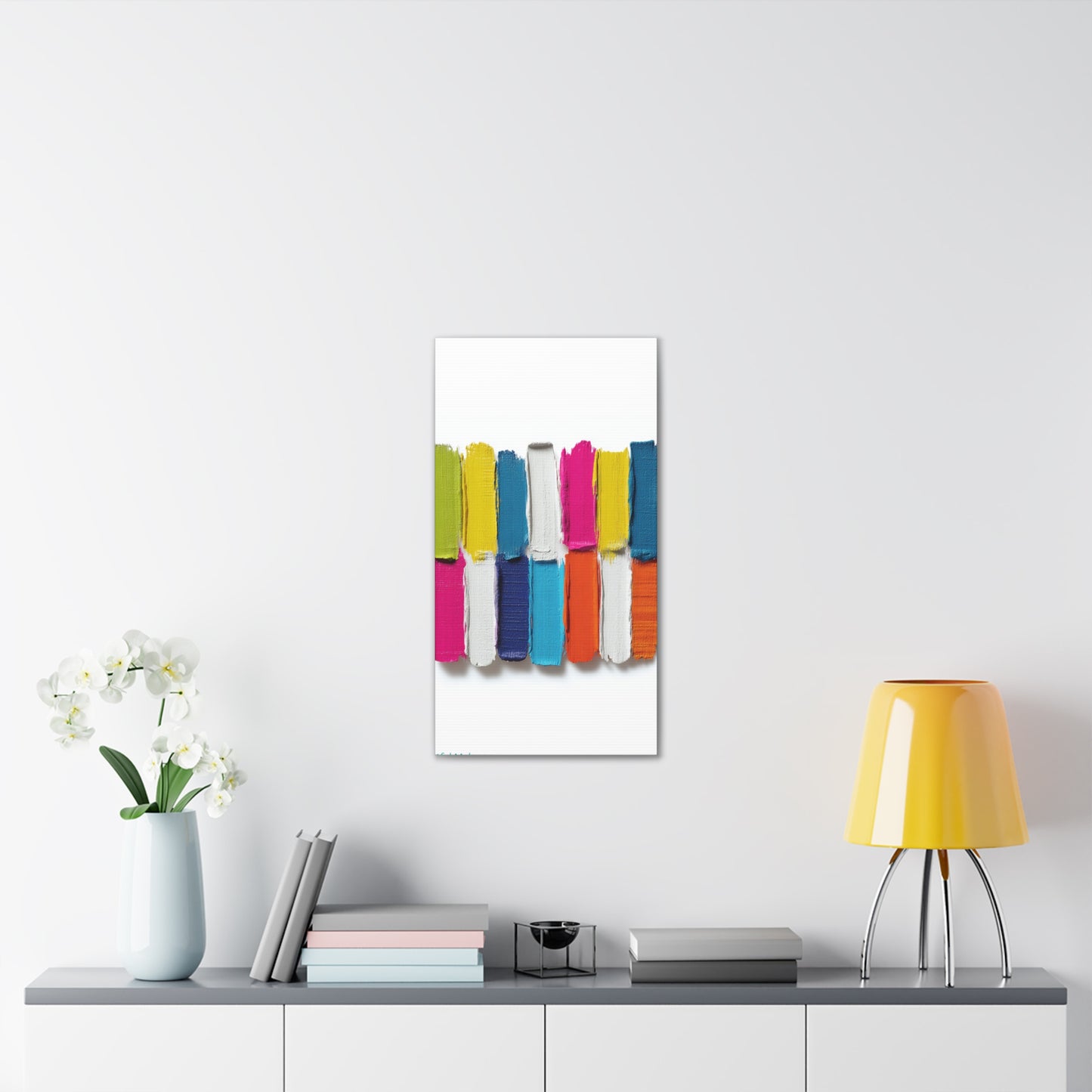 Acrylic Abstract Canvas Print - Richly Textured Artistry