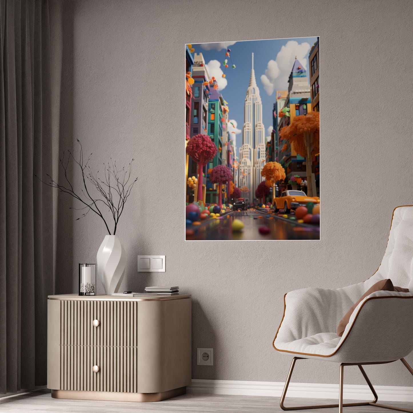Whimsy Wonder World Children's Poster Art