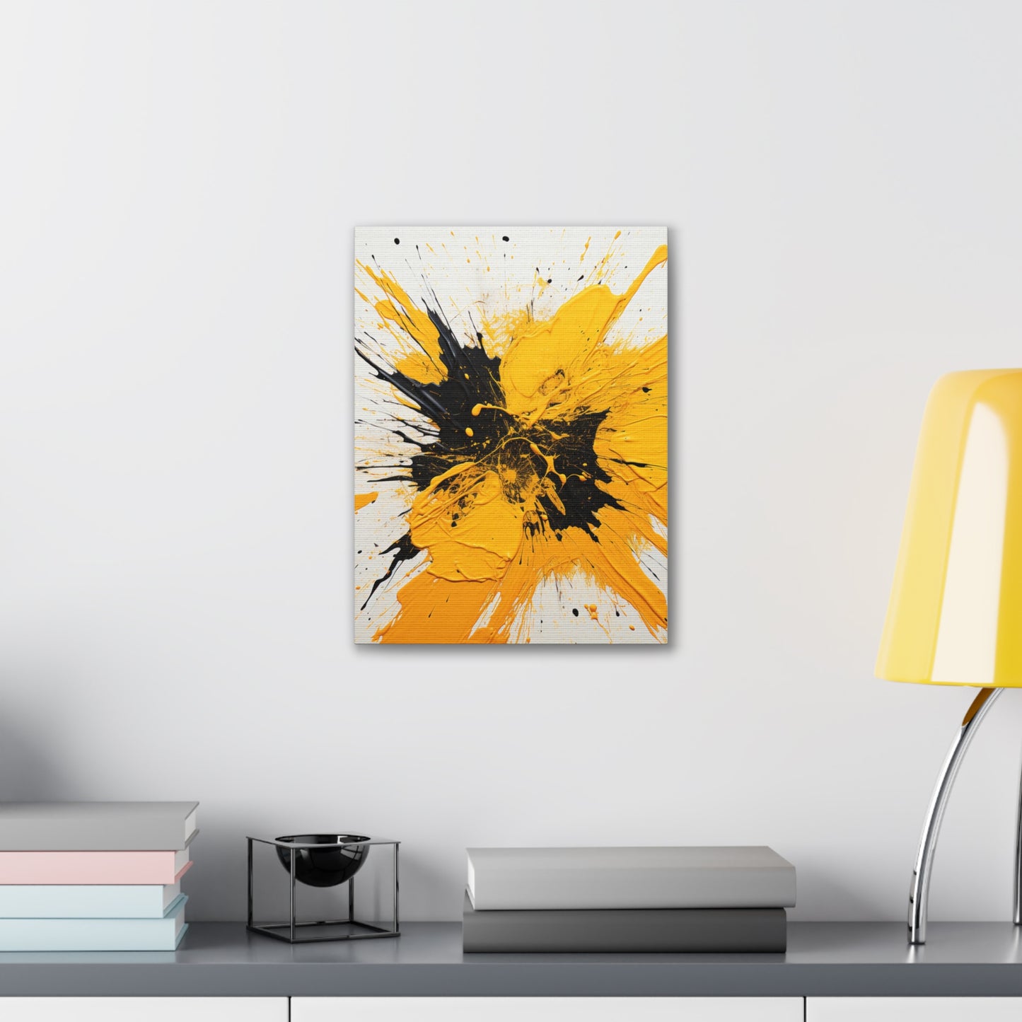 Acrylic Abstract Canvas Print - Richly Textured Artistry