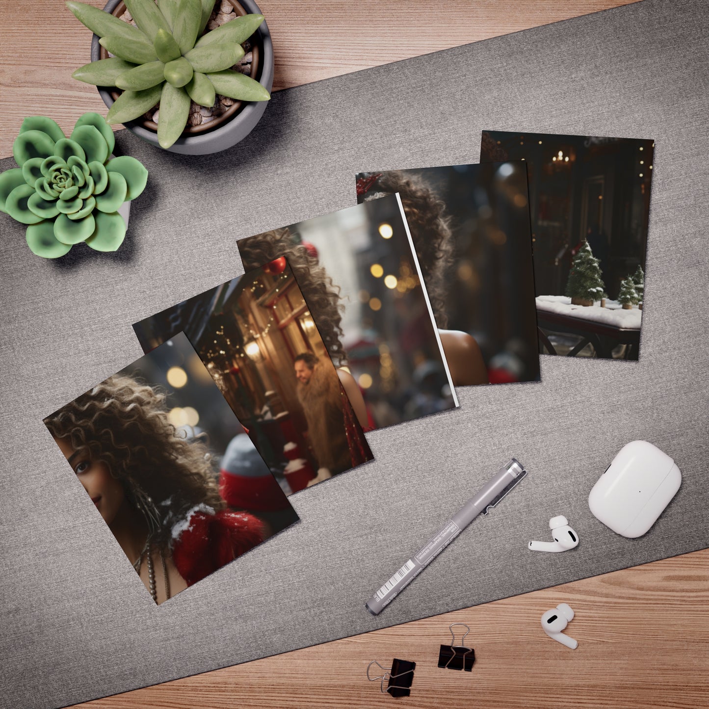 Princess Claus Note Card Set/Variety Two (5-Pack)
