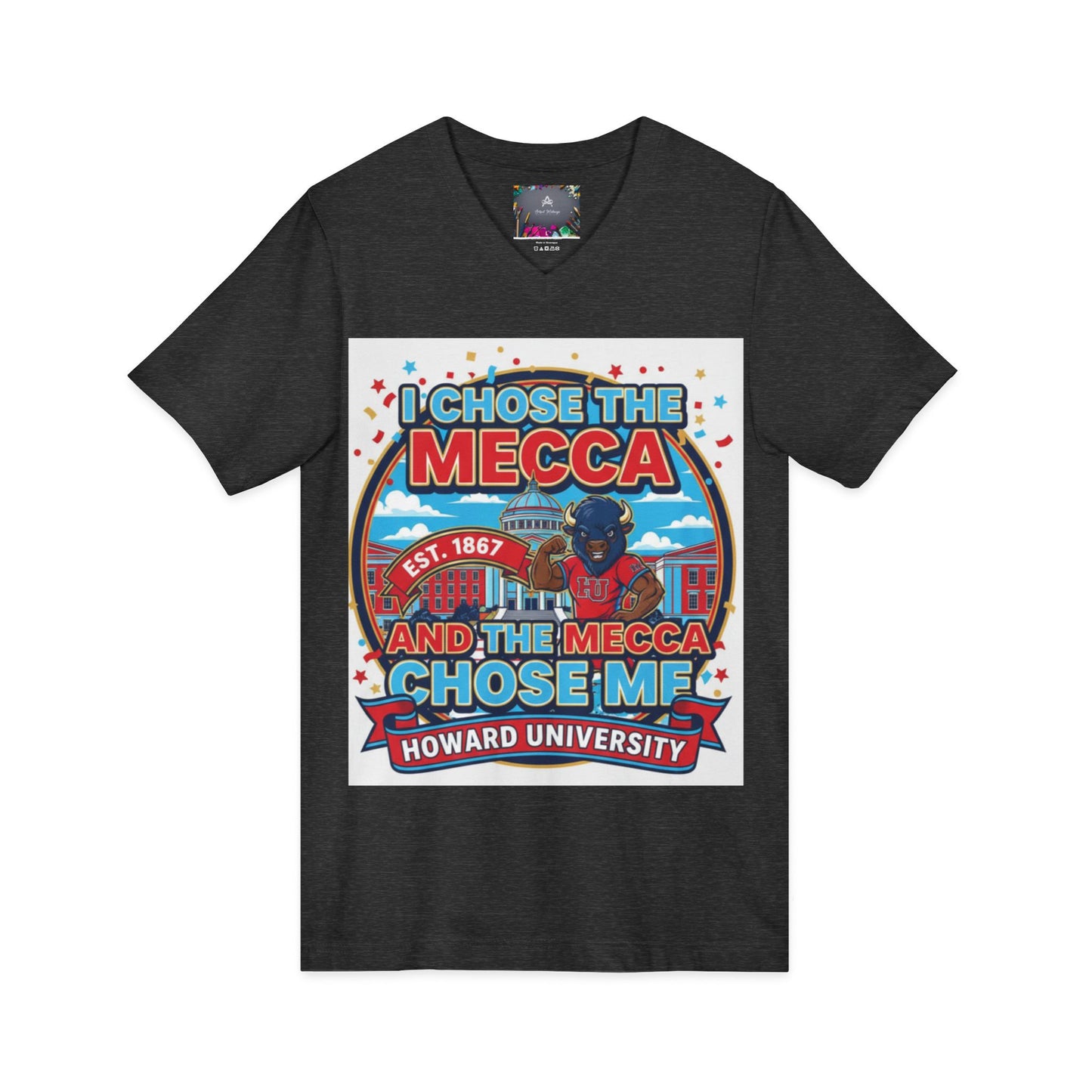 I Chose the Mecca and the Mecca Chose Me Unisex T-Shirt/A bold Howard-inspired statement tee for those who proudly embrace the Mecca.