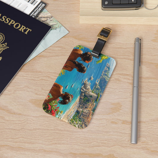 Art Voyage Sisters That Travel Luggage Tag Collection