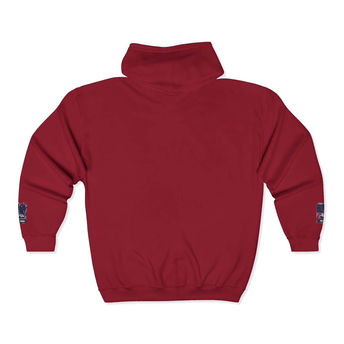 Bison Heritage Embroidered Collection: Full-Zip Sweatshirt | Howard-Inspired HBCU Collegiate Jacket