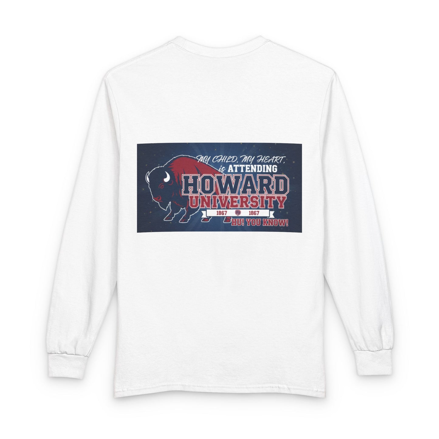 Howard University Pride Family Statement/Unisex Long Sleeve T-Shirt 6