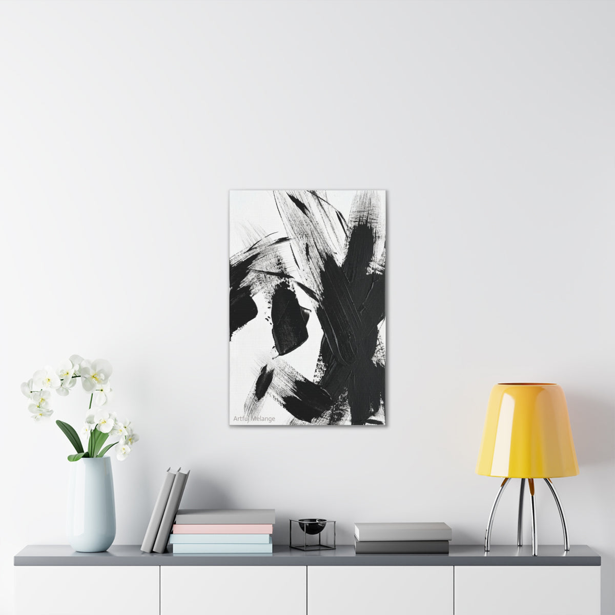 Acrylic Abstract Canvas Print - Richly Textured Artistry