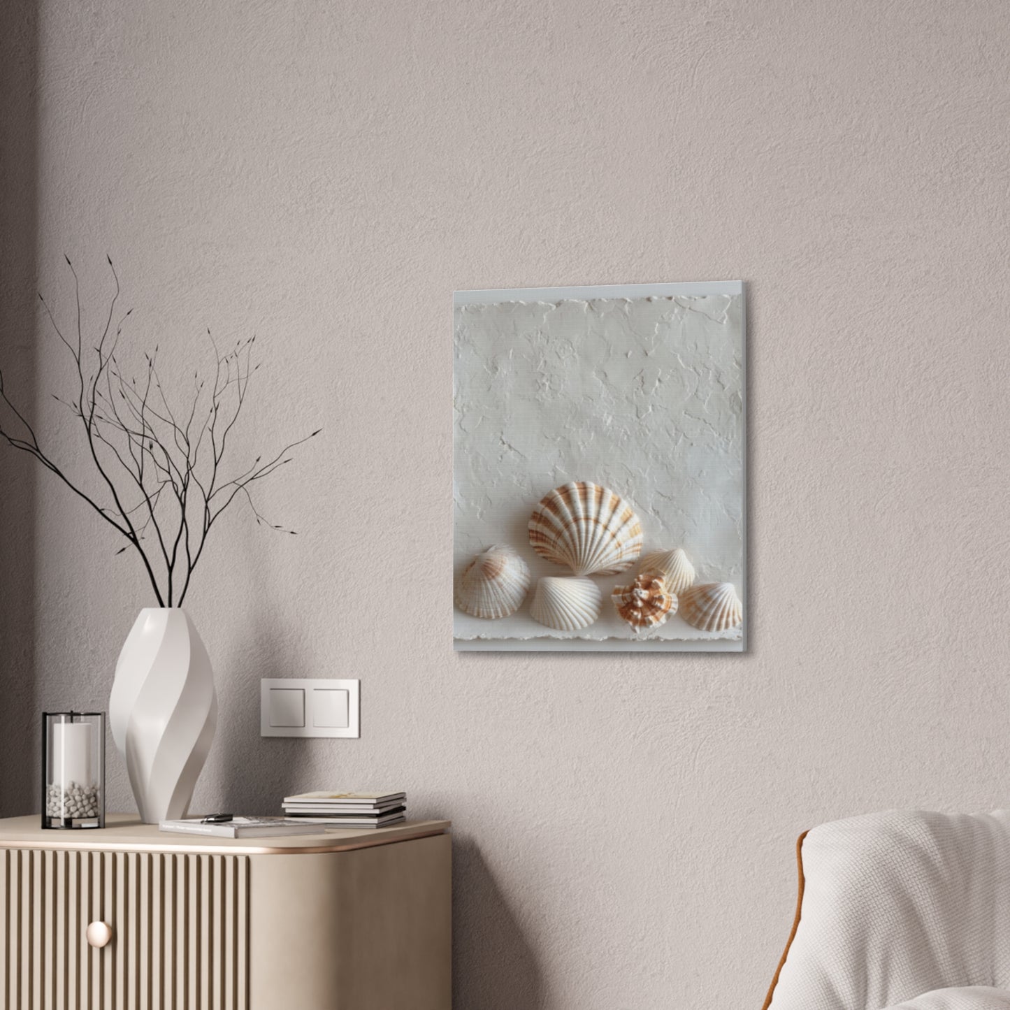 Seashell Serenity Canvas Print