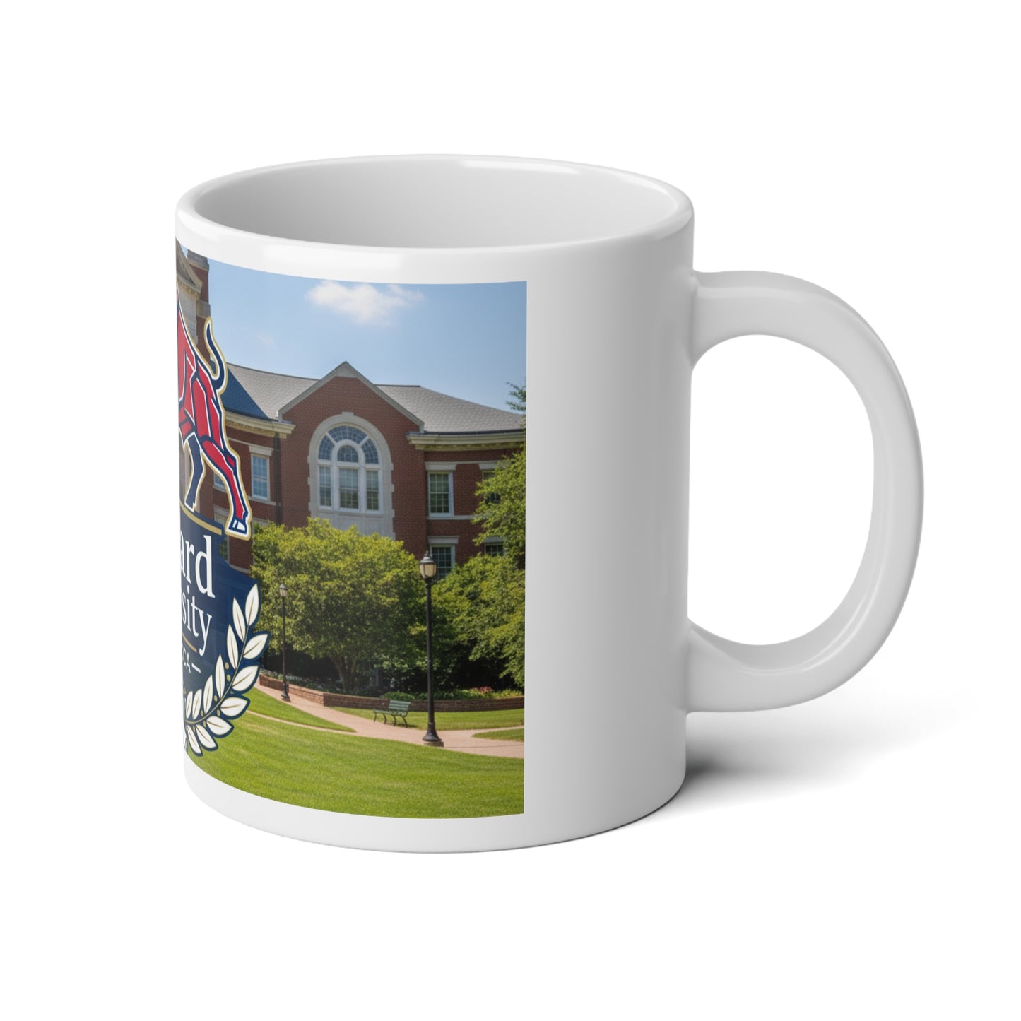 Howard Bison Heritage Mug – The Mecca Jumbo Mug 7, 20oz