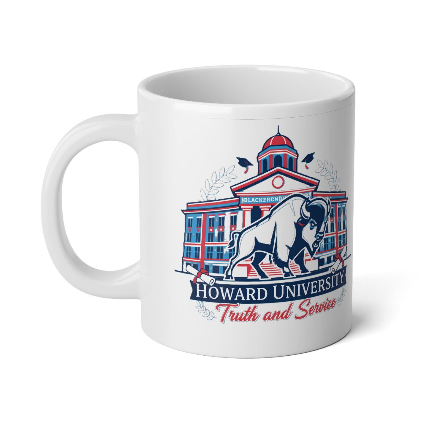 Howard Bison Heritage Mug – The Mecca Jumbo Mug 12, 20oz