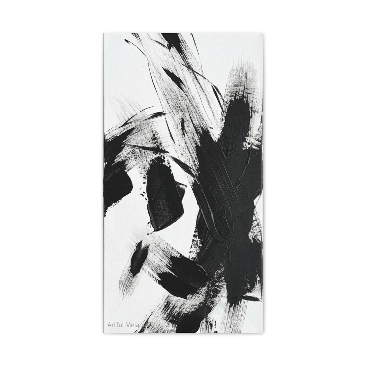 Acrylic Abstract Canvas Print - Richly Textured Artistry