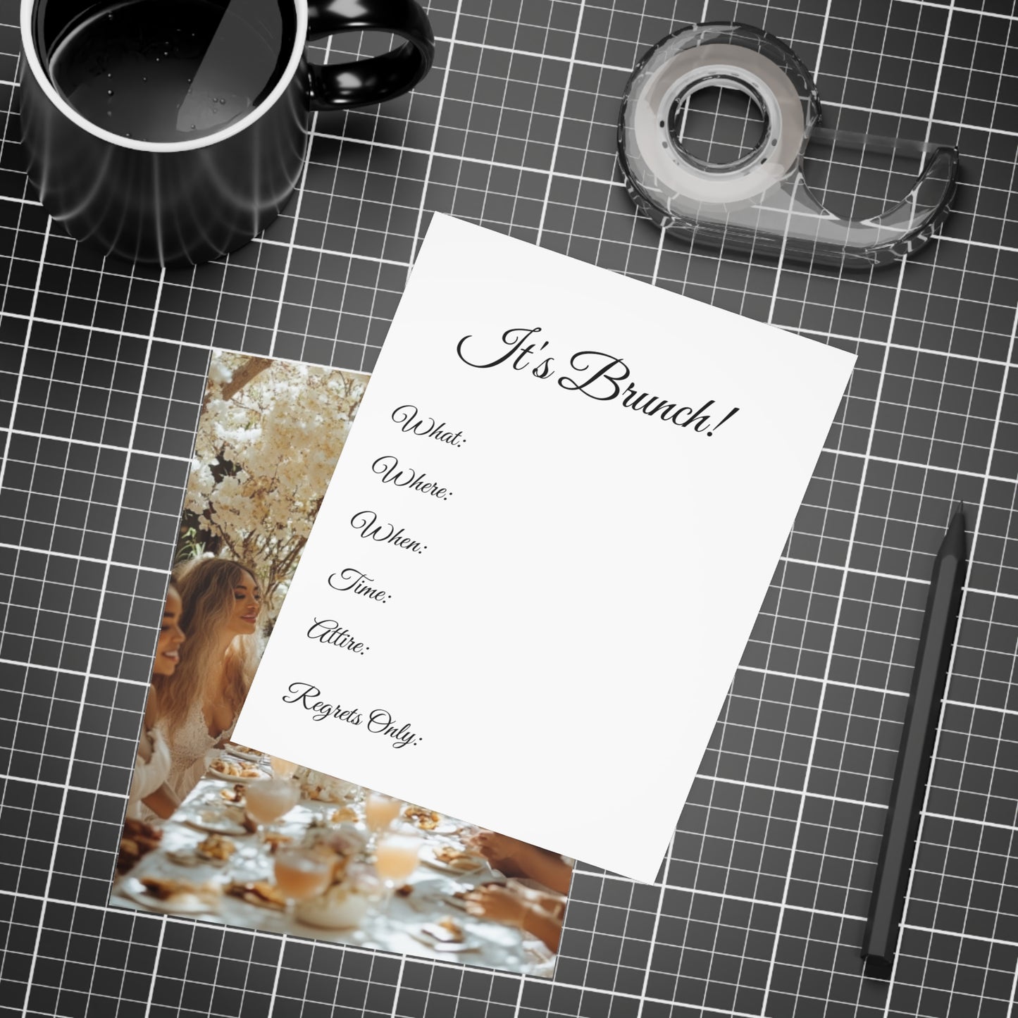 Brunch and Bliss- Brunch Invitation Bundles (envelopes included)