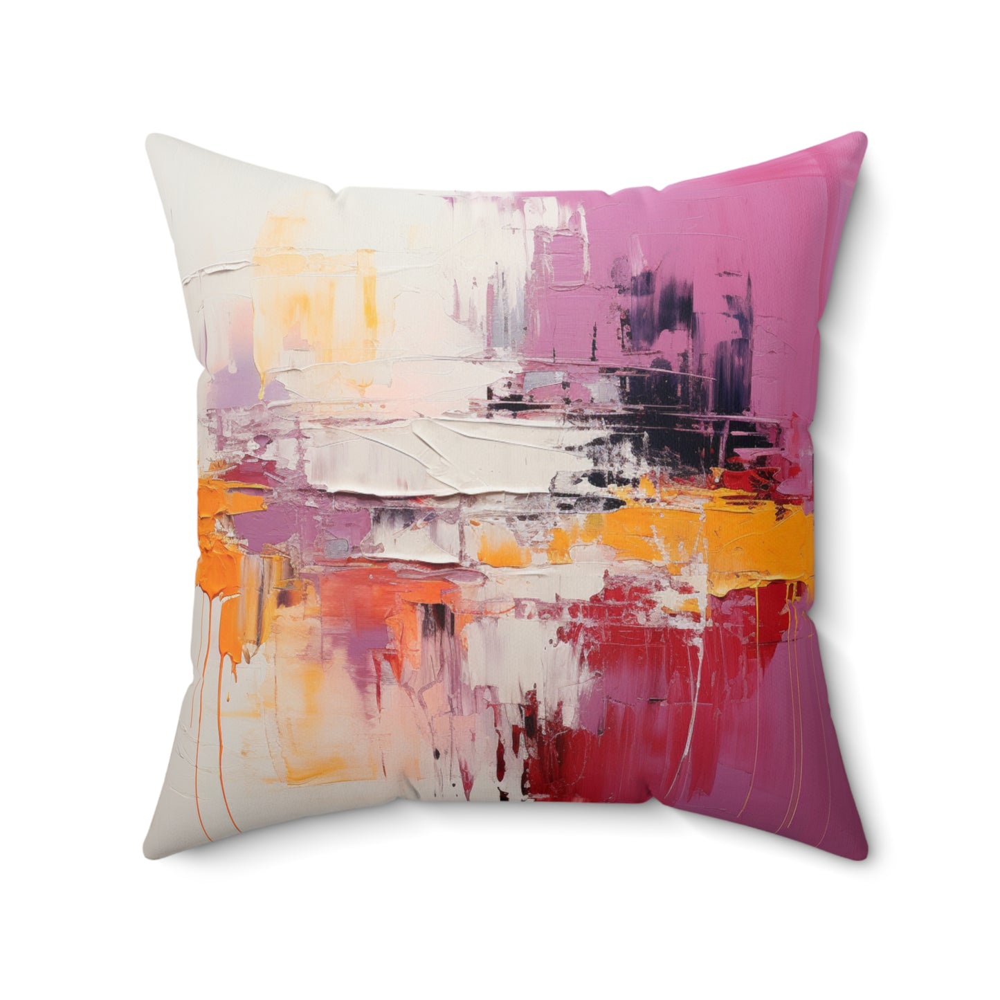 Artistic Abstractions: Abstract Acrylic Art Pillows Collection