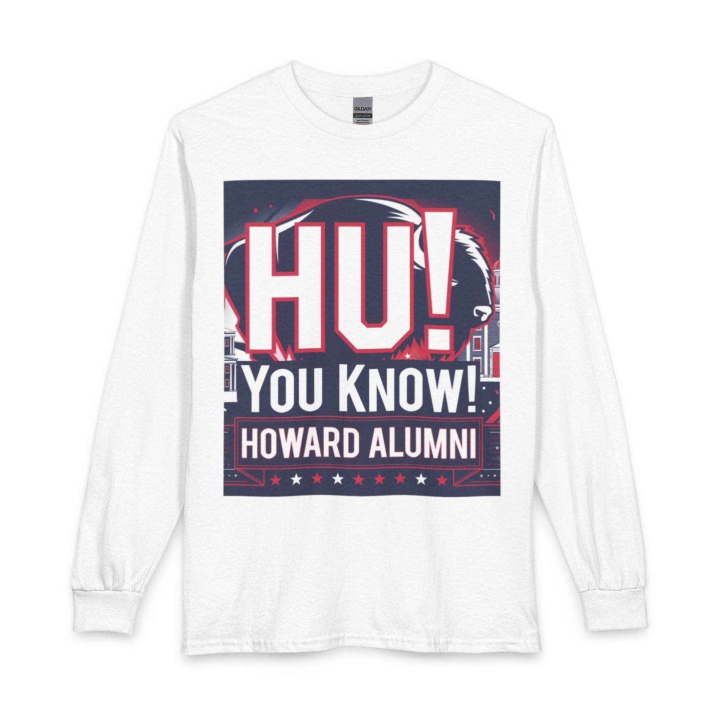 Howard University Heritage Reserve/Unisex Long Sleeve T-Shirt 2