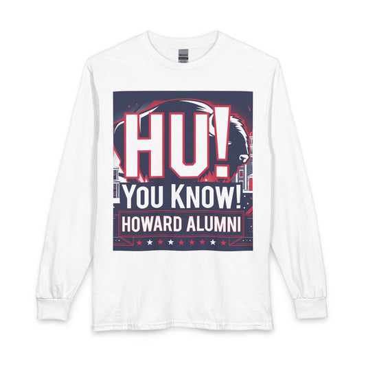 Howard University Heritage Reserve/Unisex Long Sleeve T-Shirt 2