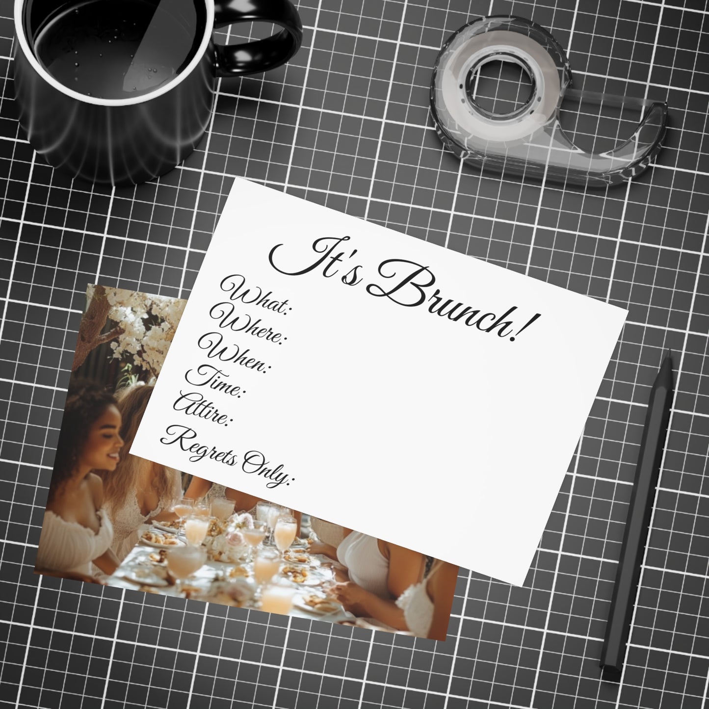 Brunch and Bliss- Brunch Invitation Bundles (envelopes included)