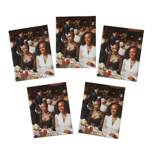 Mimosas and Melanin Note Card Set (5-Pack)