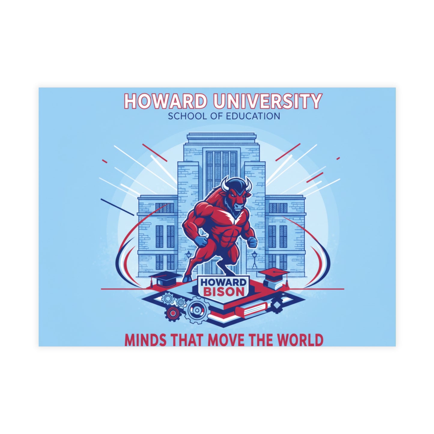 Howard University School of Education Postcard Set 3 (envelopes included)