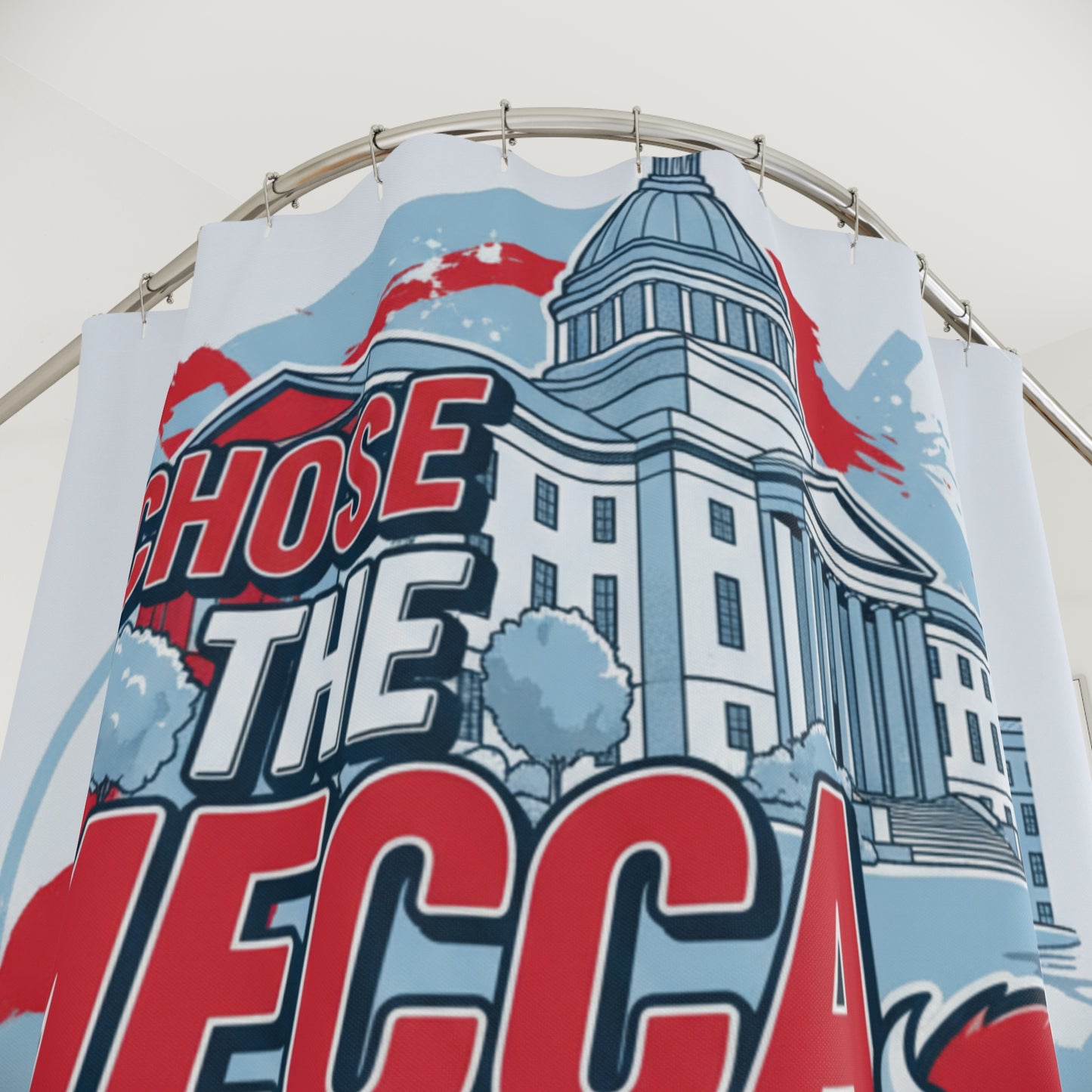 I Chose the Mecca and the Mecca Chose me Shower Curtain 5