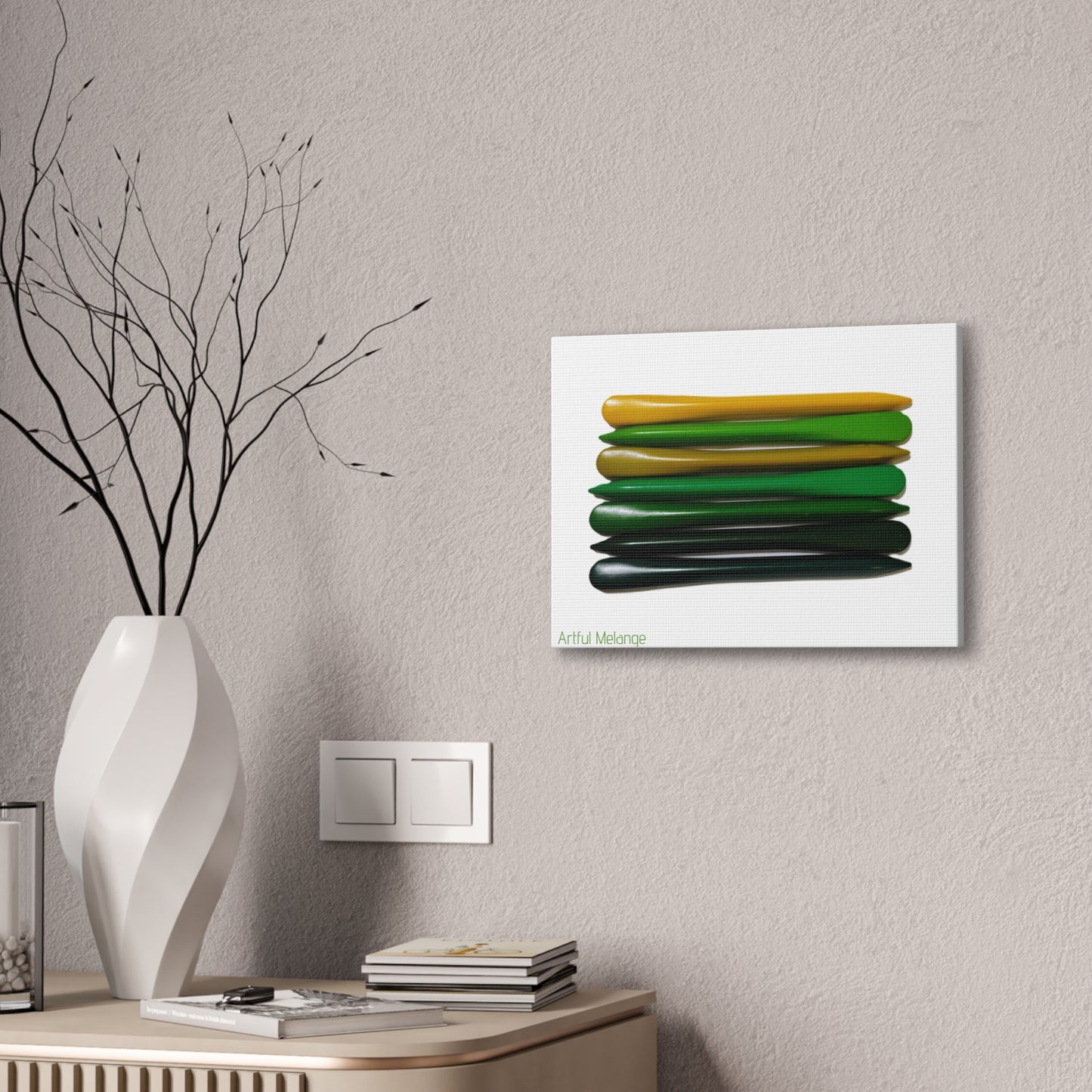 Spectrum Stacks: A Colorful Daydream in Posters and Canvas Prints