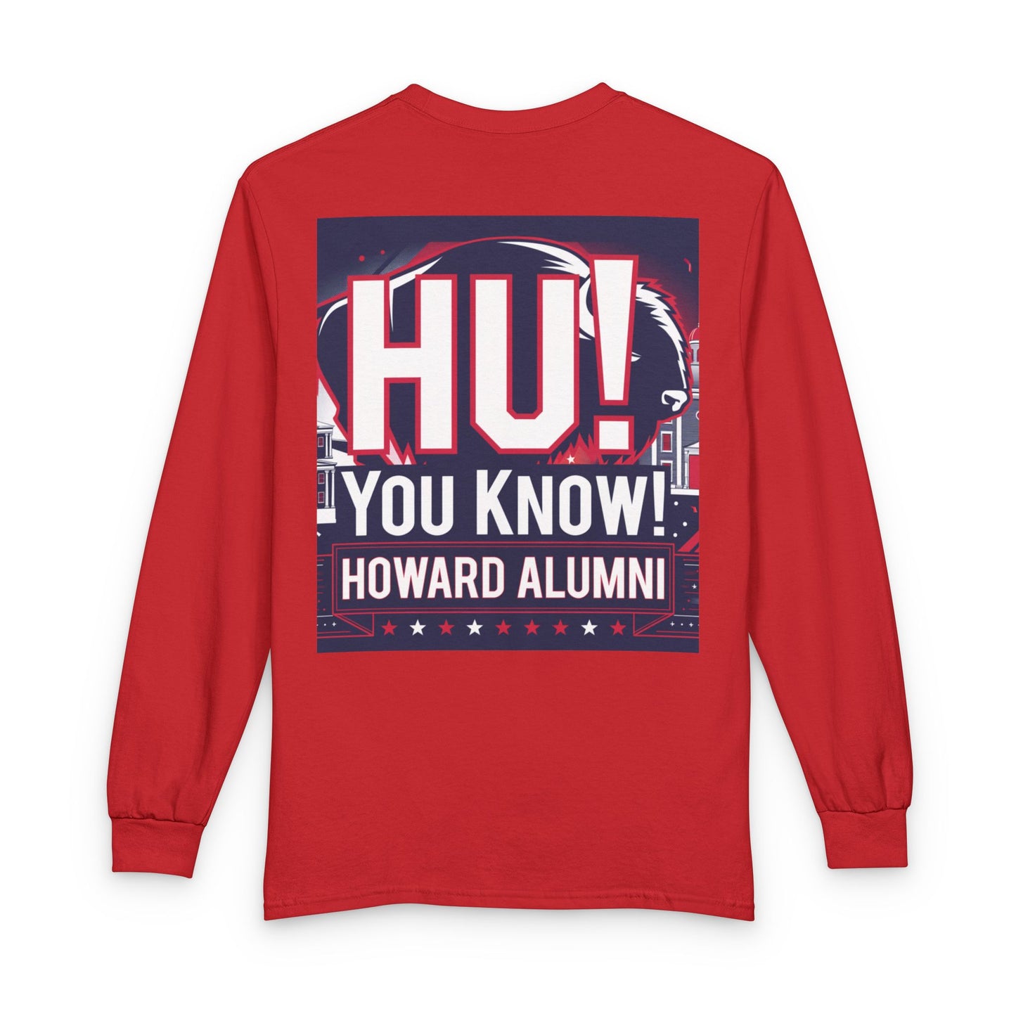 Howard University Heritage Reserve/Unisex Long Sleeve T-Shirt 2