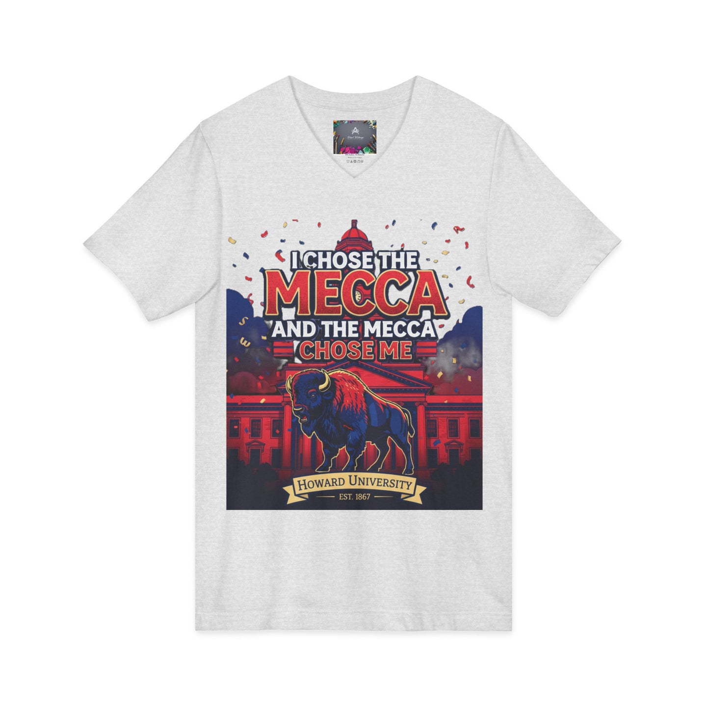 I Chose the Mecca and the Mecca Chose Me Unisex T-Shirt 5/A bold Howard-inspired statement tee for those who proudly embrace the Mecca.