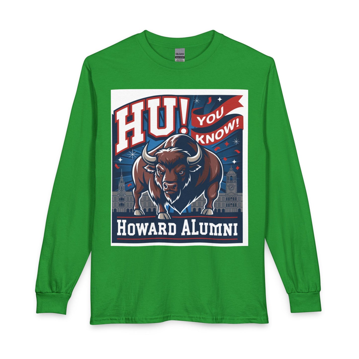 Howard University Heritage Reserve/Unisex Long Sleeve T-Shirt 5