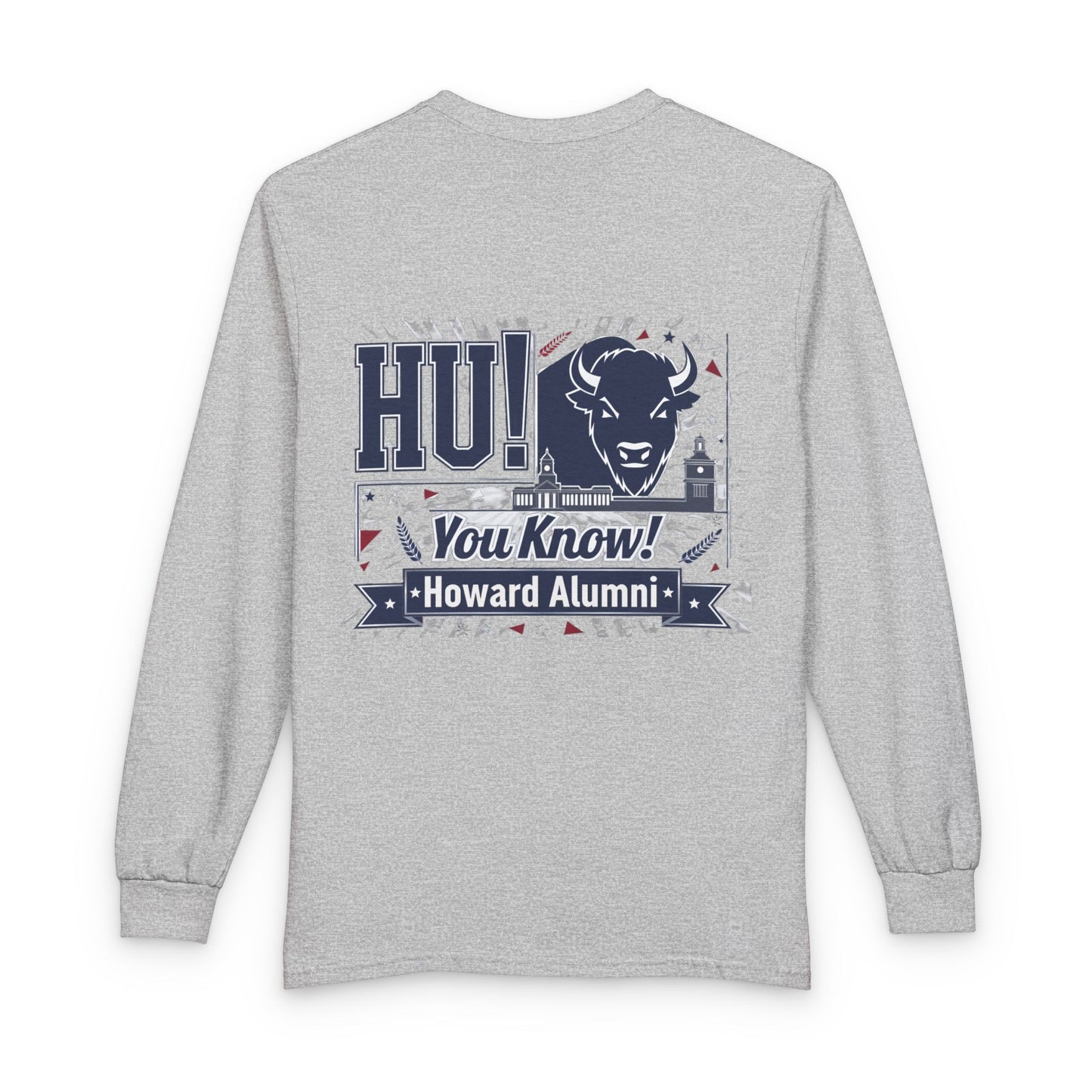 Howard University Heritage Reserve/Unisex Long Sleeve T-Shirt 6