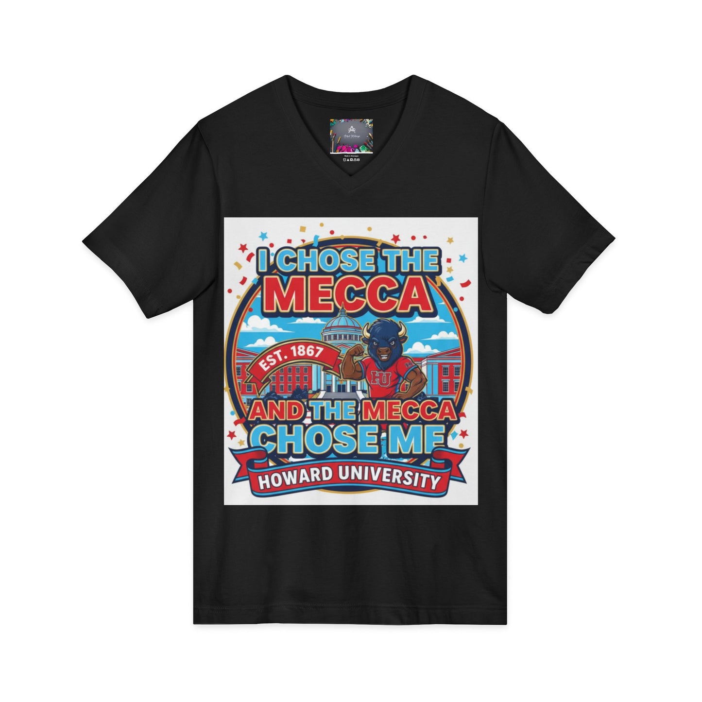I Chose the Mecca and the Mecca Chose Me Unisex T-Shirt/A bold Howard-inspired statement tee for those who proudly embrace the Mecca.