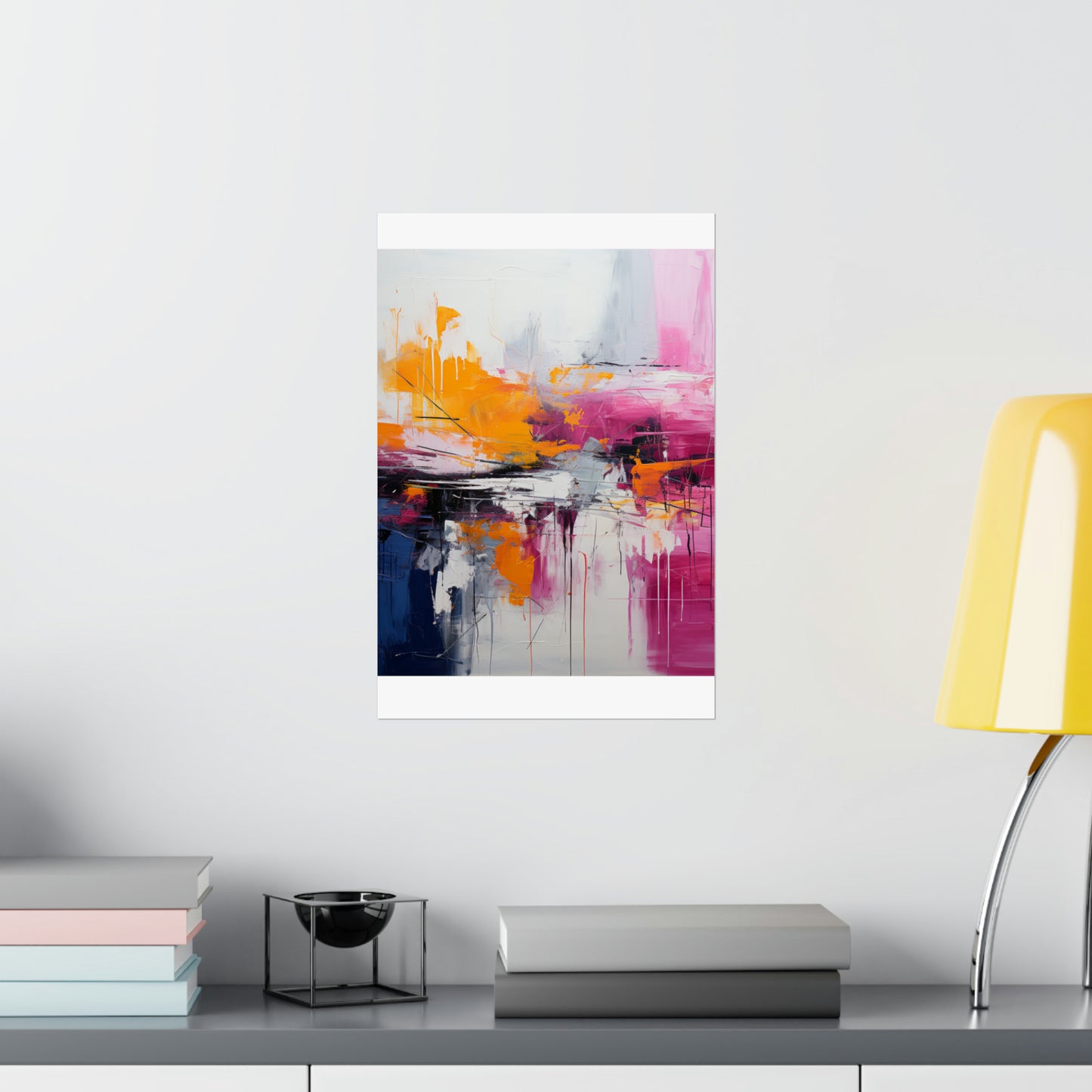 Radiant Harmony Matte Vertical Canvas Poster