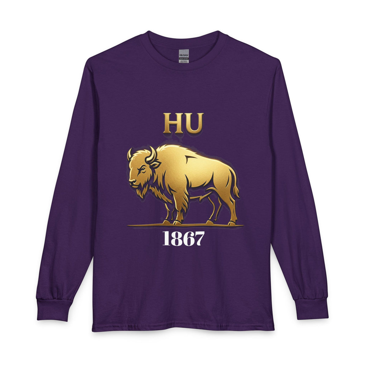 Howard University Heritage Reserve/Unisex Long Sleeve T-Shirt 7