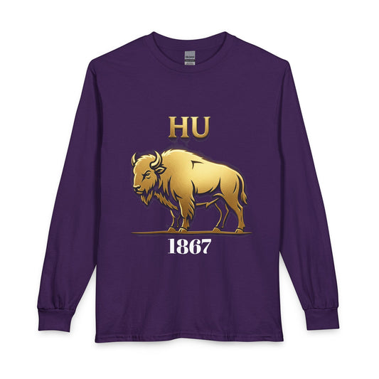 Howard University Heritage Reserve/Unisex Long Sleeve T-Shirt 7