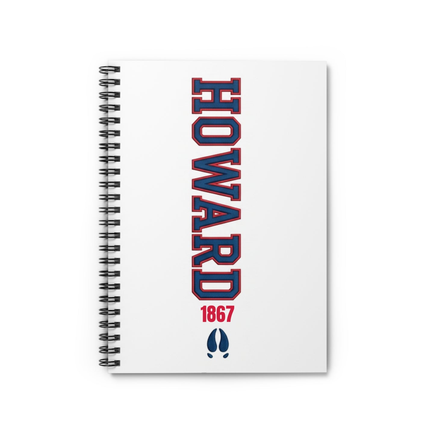 Howard University Legacy Journal 3– Wirebound Lined Notebook Celebrating Black Excellence, HBCU Pride & Academic Achievement/Write with Purpose. Lead with Legacy