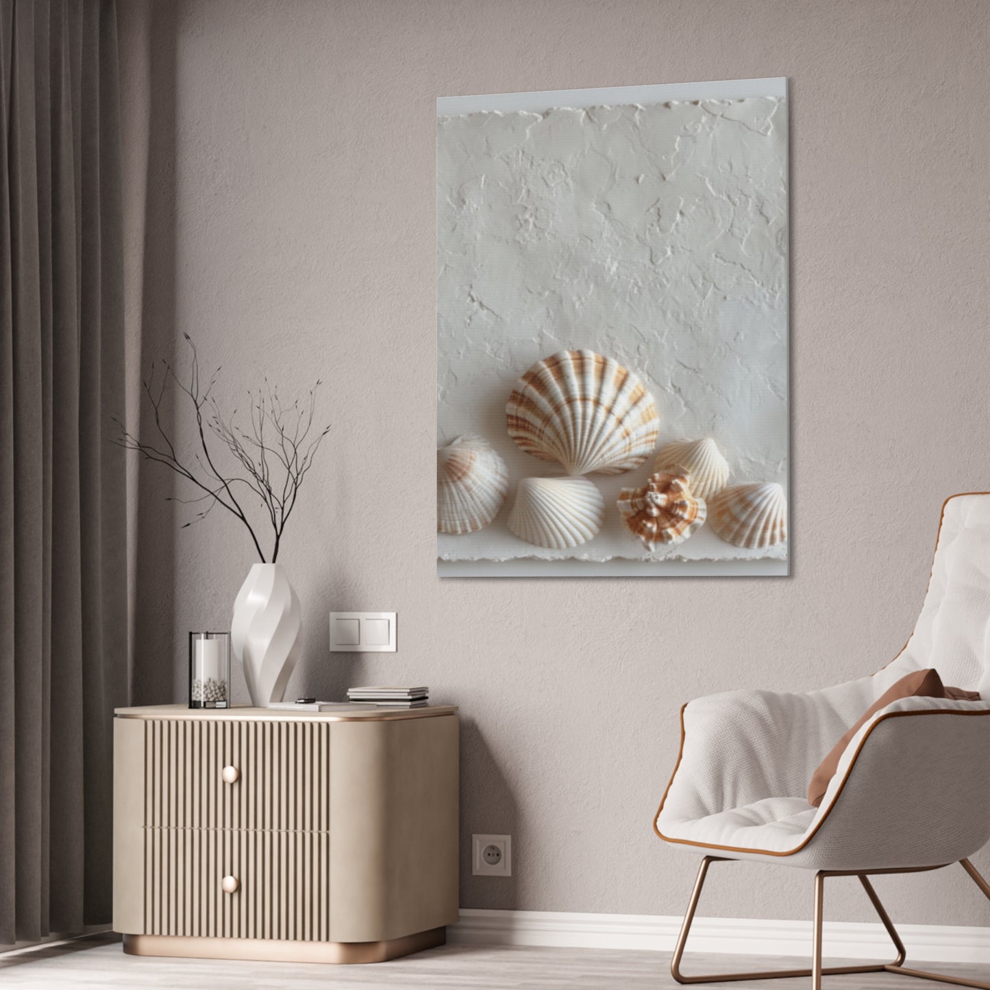 Seashell Serenity Canvas Print