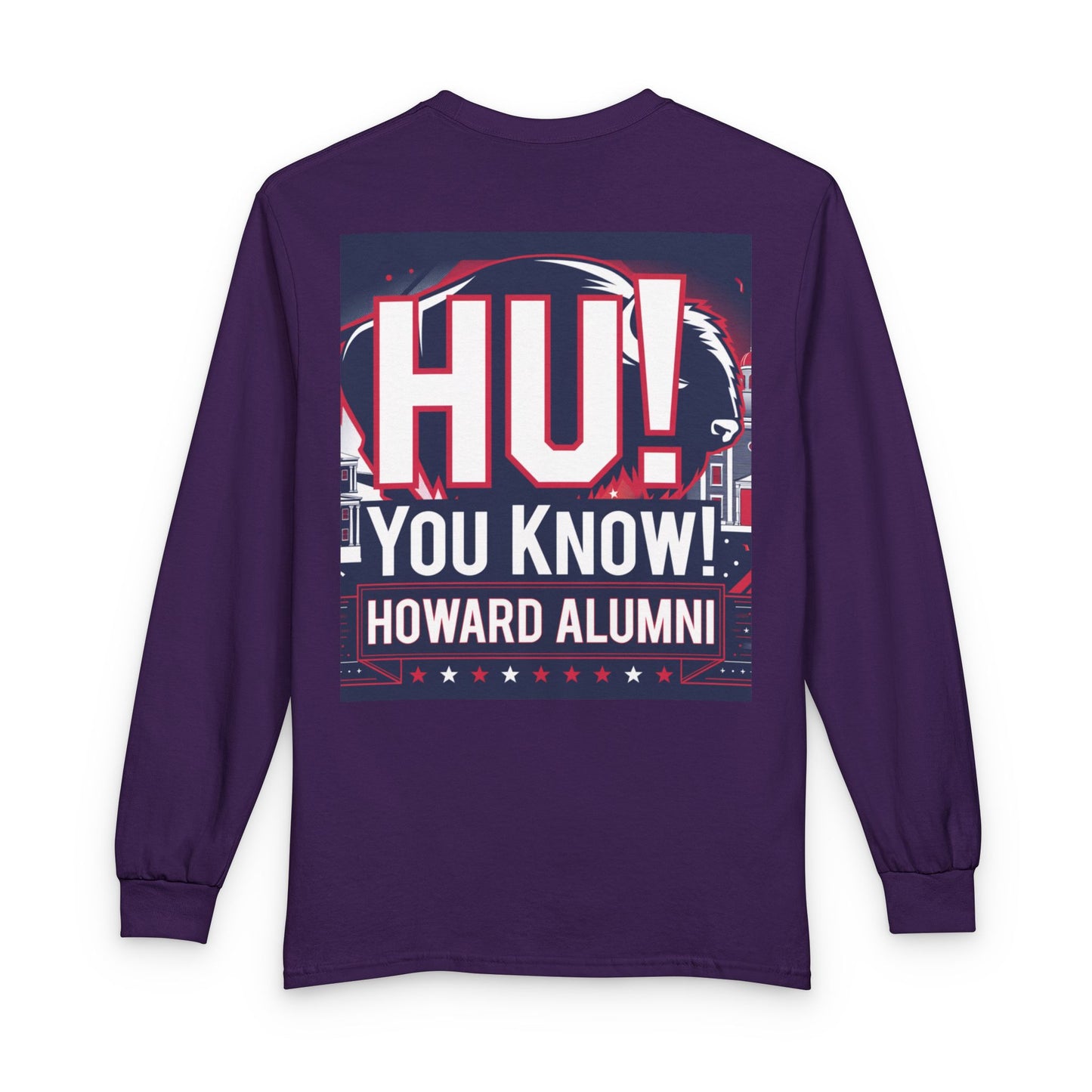 Howard University Heritage Reserve/Unisex Long Sleeve T-Shirt 2
