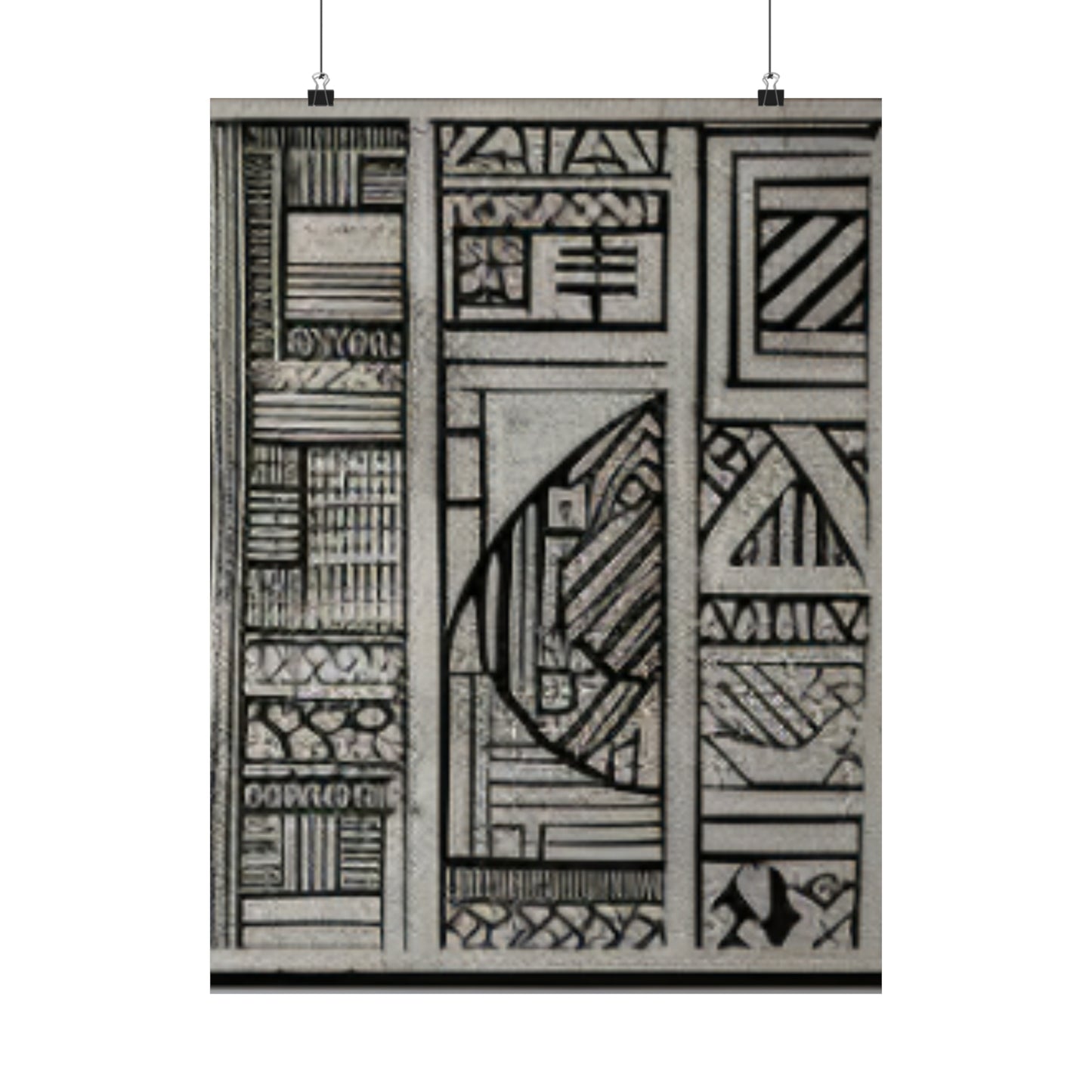 African Essence Matte Vertical Poster