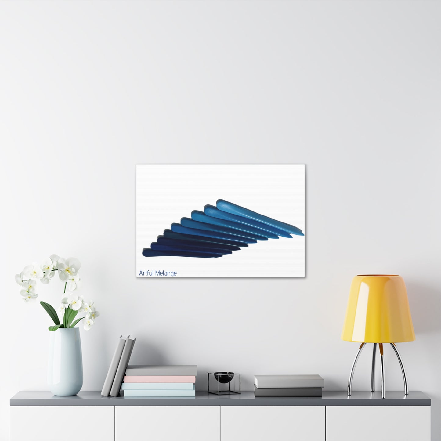 Spectrum Stacks: A Colorful Daydream in Posters and Canvas Prints/Vote Blue wave
