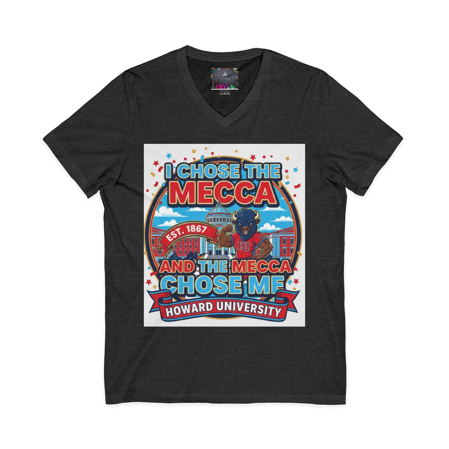 I Chose the Mecca and the Mecca Chose Me Unisex T-Shirt/A bold Howard-inspired statement tee for those who proudly embrace the Mecca.