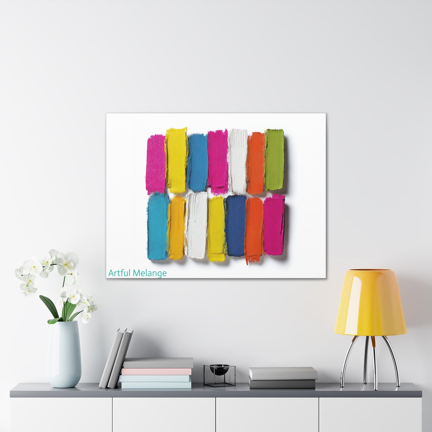 Acrylic Abstract Canvas Print - Richly Textured Artistry