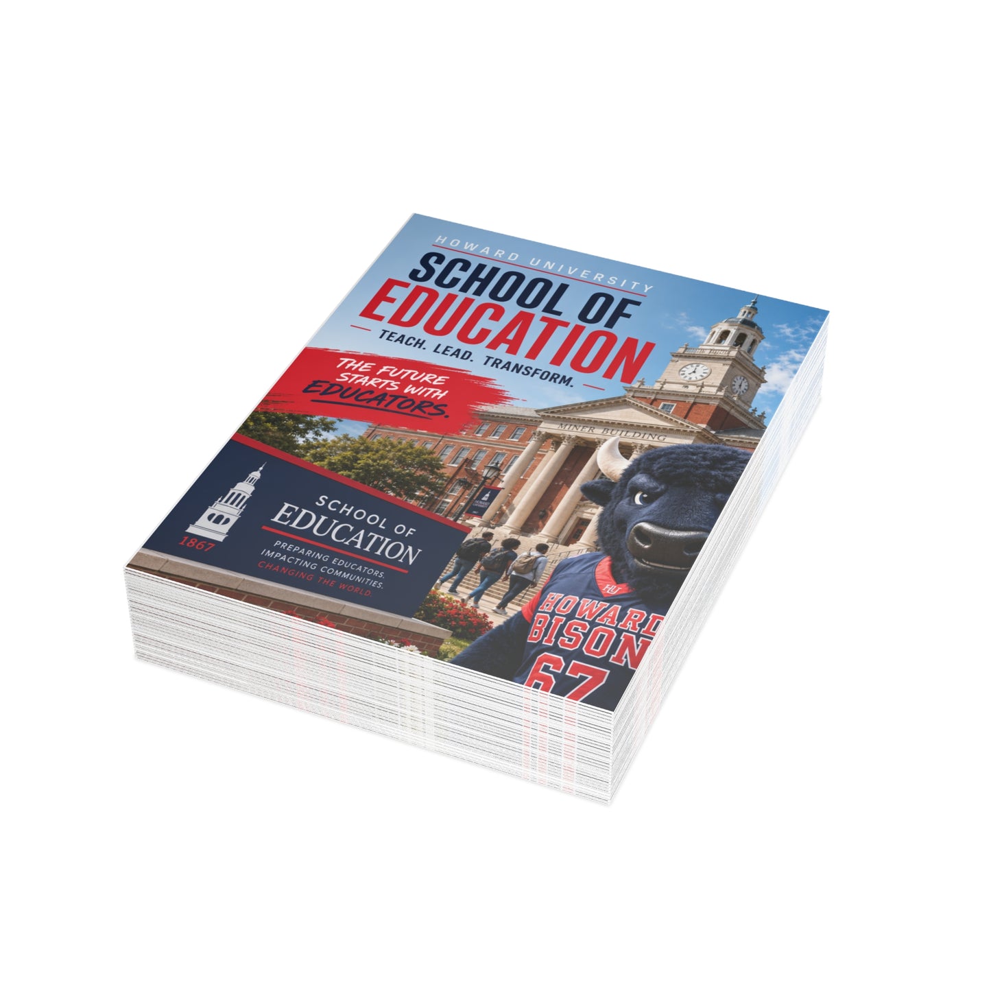 Howard University School of Education Postcard Set 1 (envelopes included)