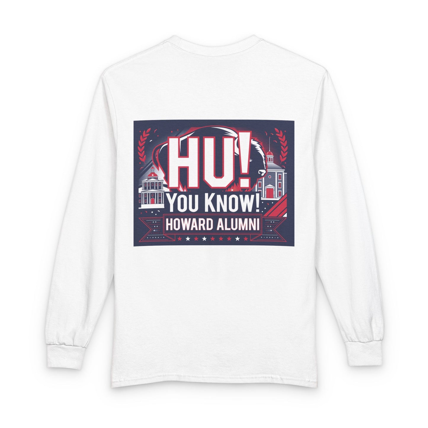 Howard University Heritage Reserve/Unisex Long Sleeve T-Shirt 3