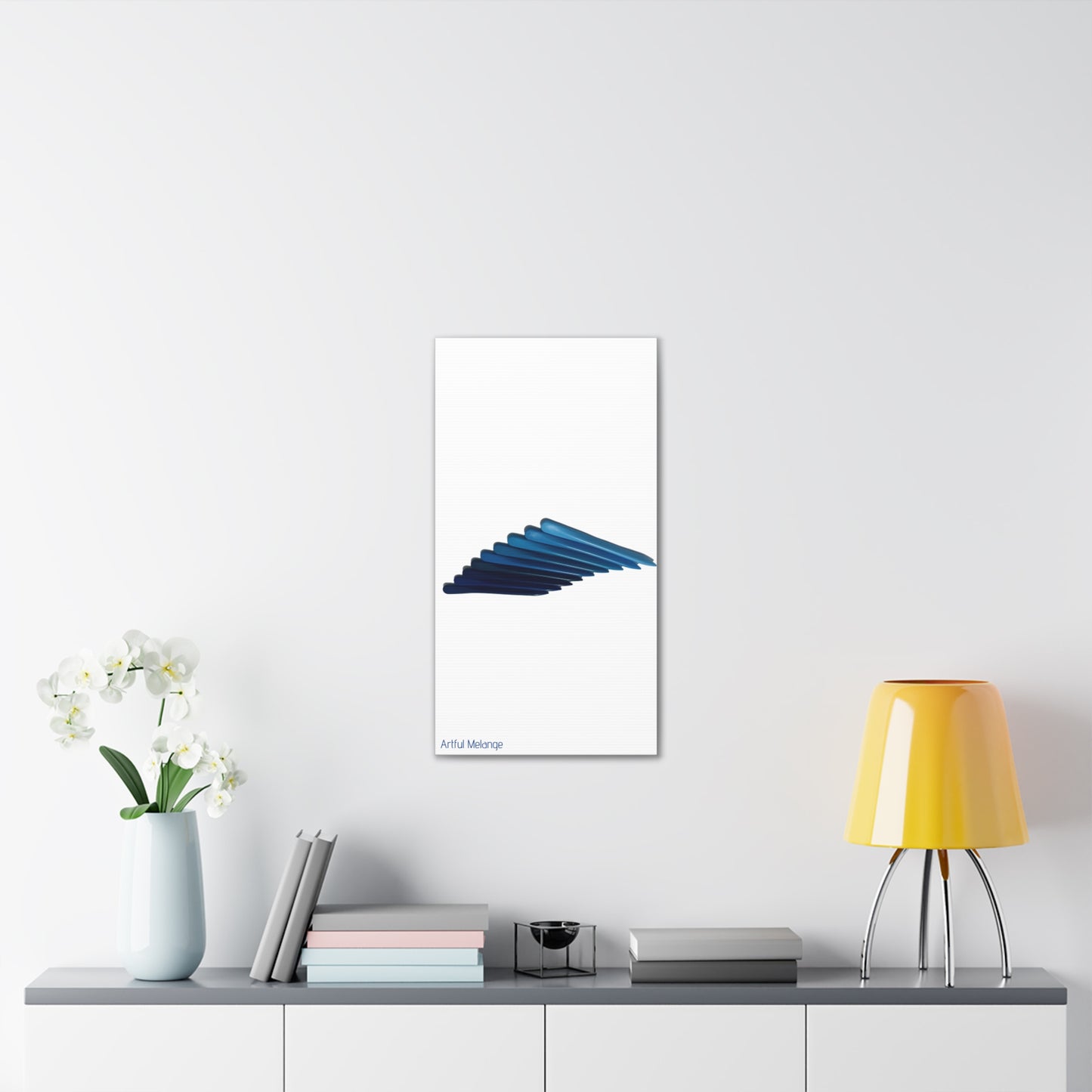 Spectrum Stacks: A Colorful Daydream in Posters and Canvas Prints/Vote Blue wave