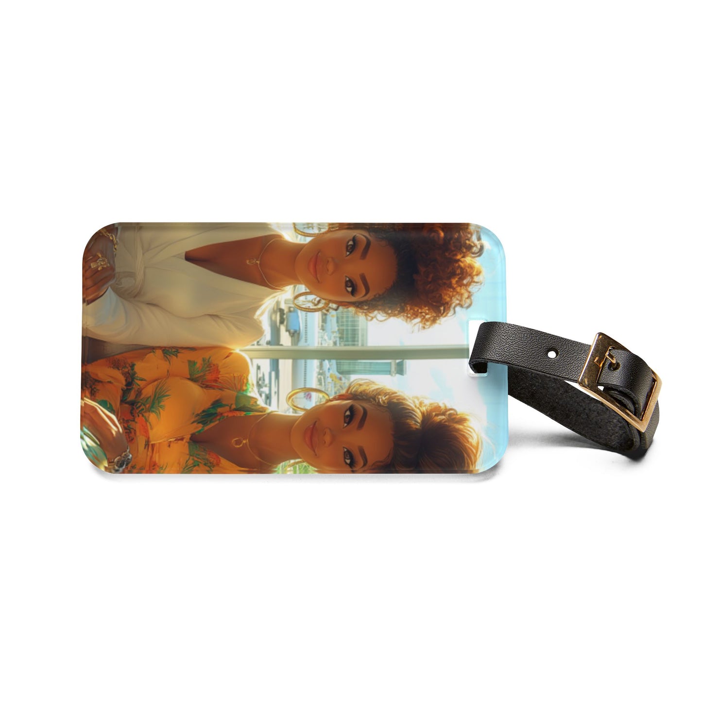 Art Voyage Sisters That Travel Luggage Tag Collection